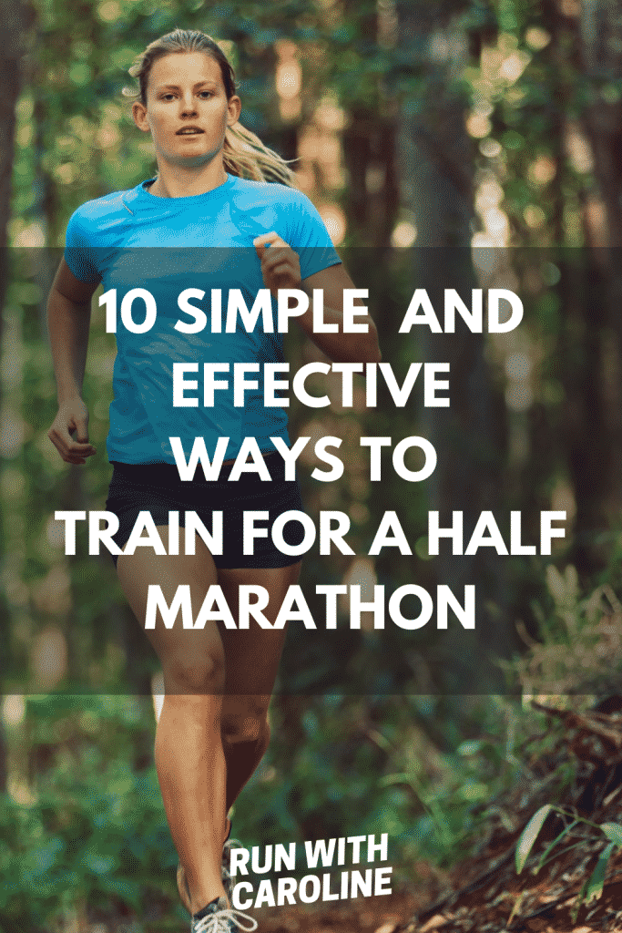 ways to train for a half marathon