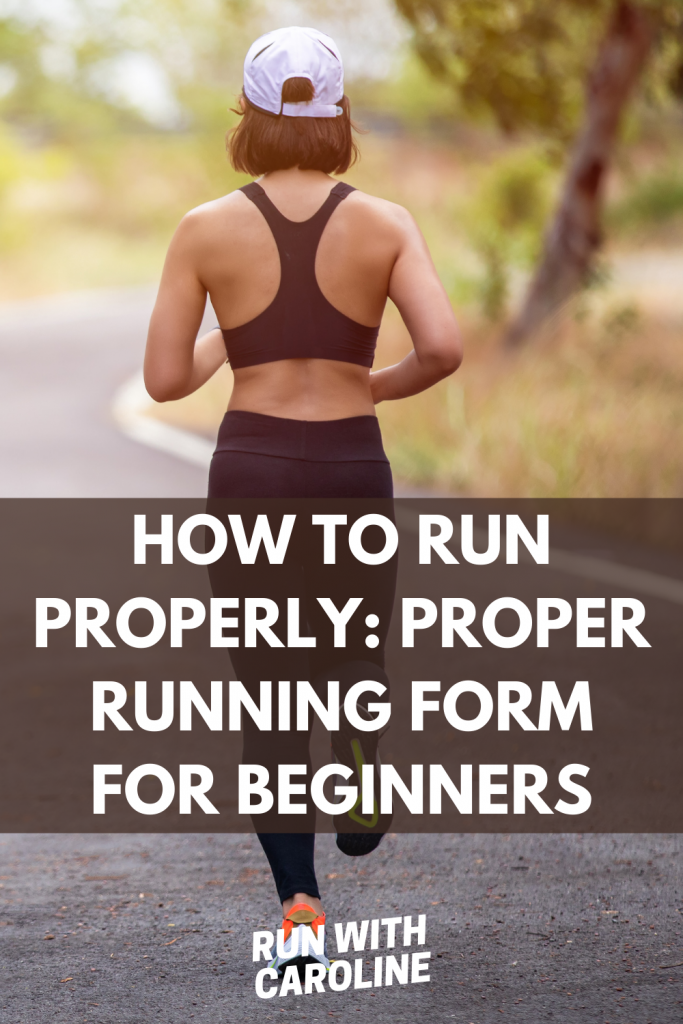 how to run properly
