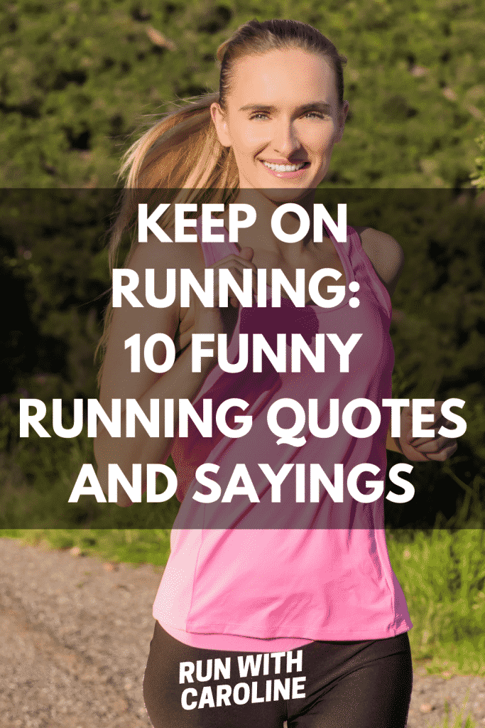 funny running quotes and sayings