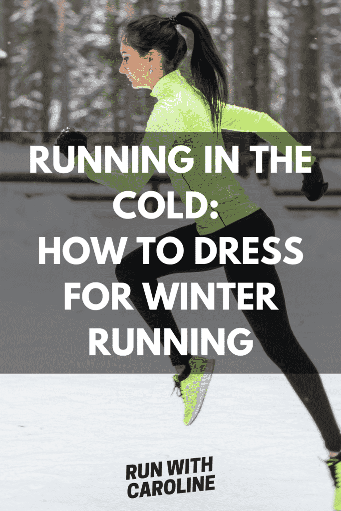 how to dress for winter running