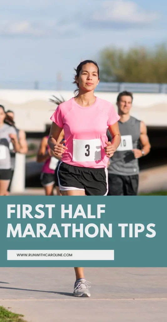 first half marathon tips