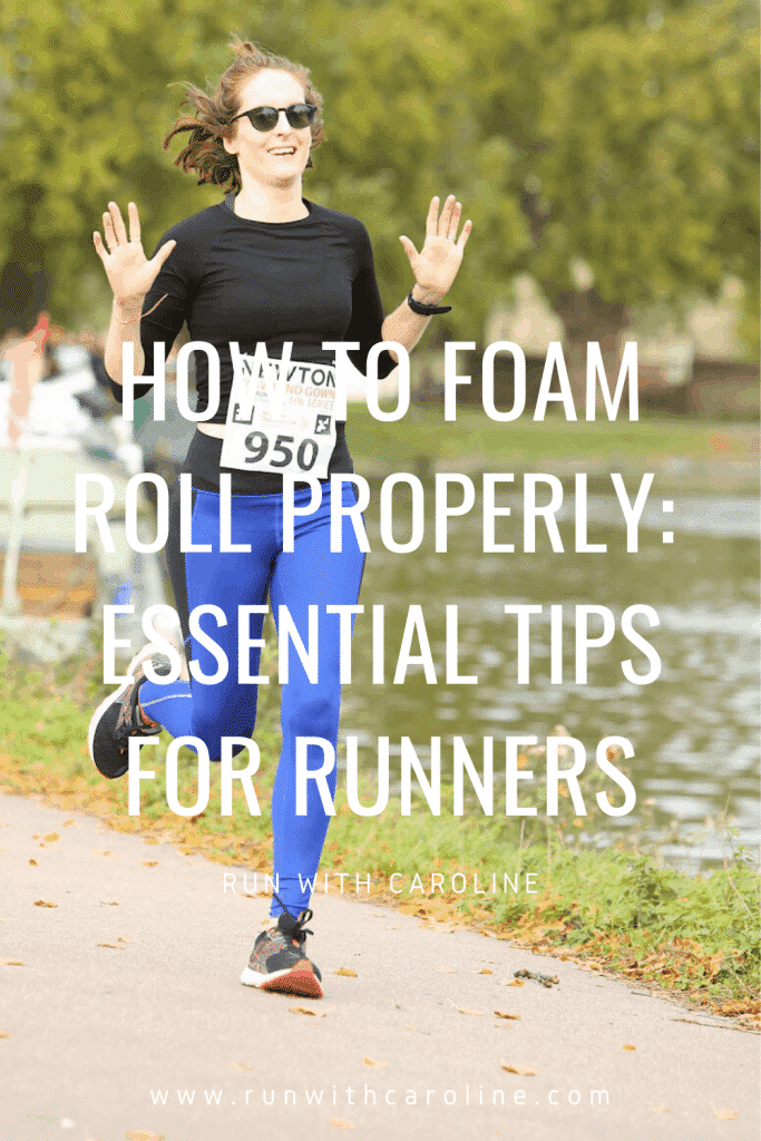 how to foam roll properly runners