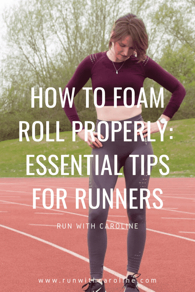 how to foam roll properly runners