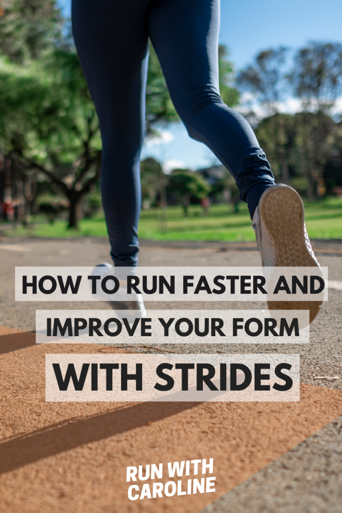 how to run strides
