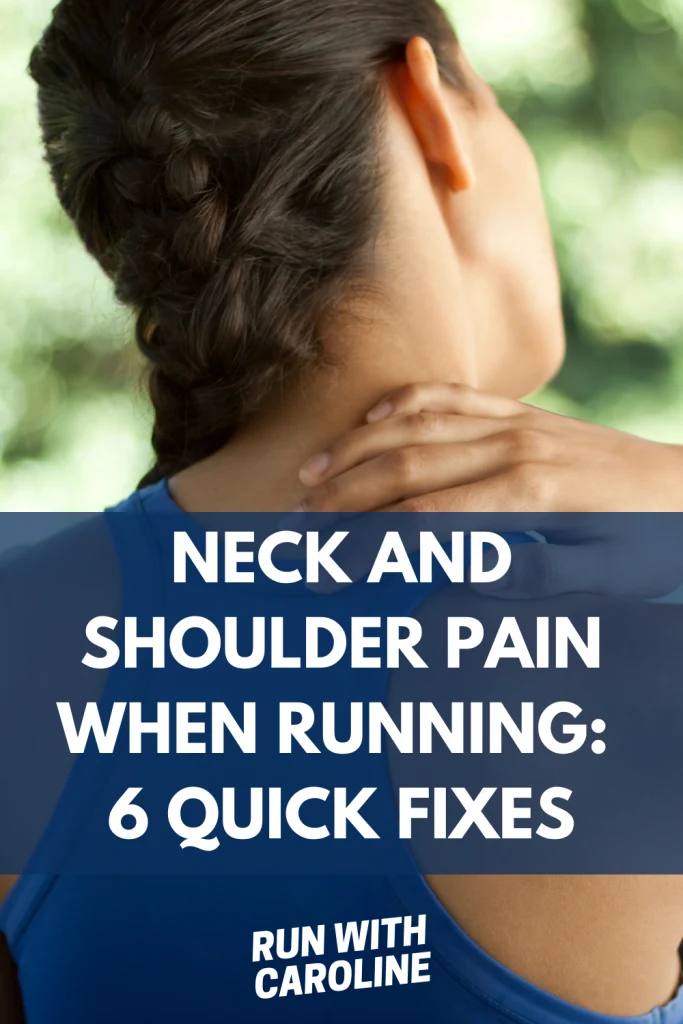 neck and shoulder pain when running