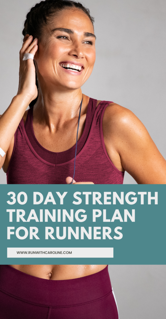 30 day strength training plan for runners