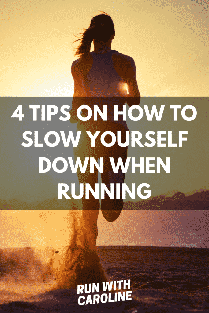 tips on how to slow yourself down when running