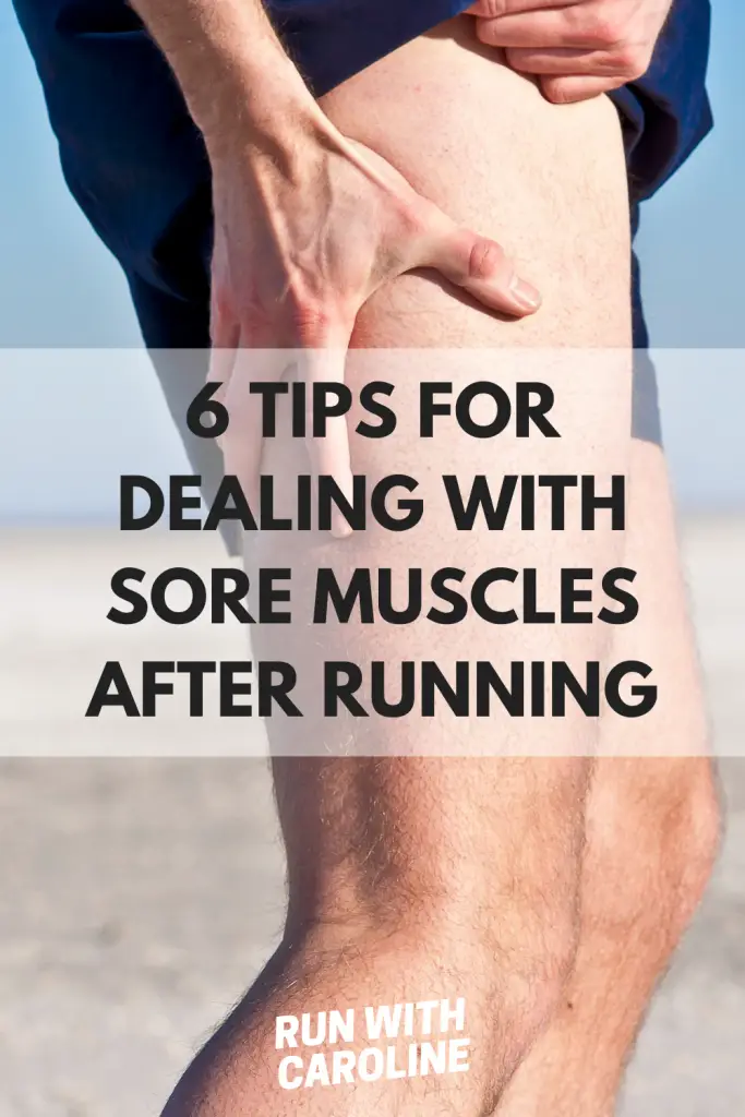 sore muscles after running