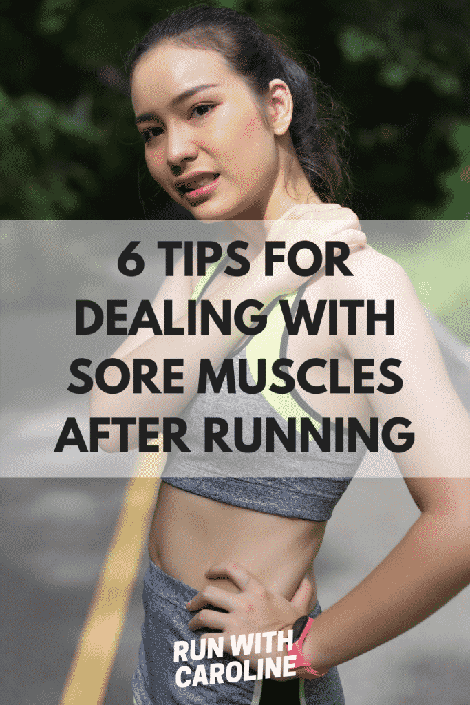 sore muscles after running