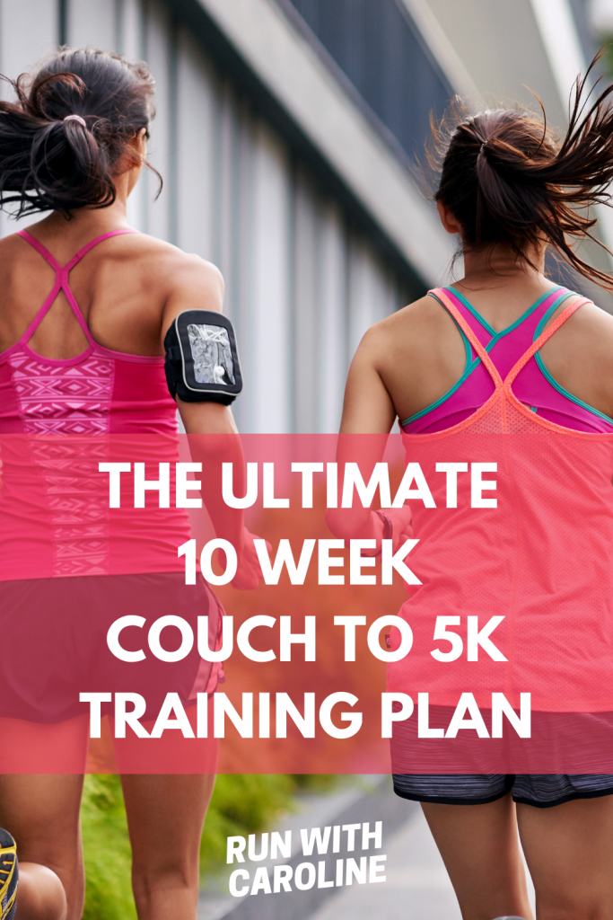 10 week couch to 5k training plan