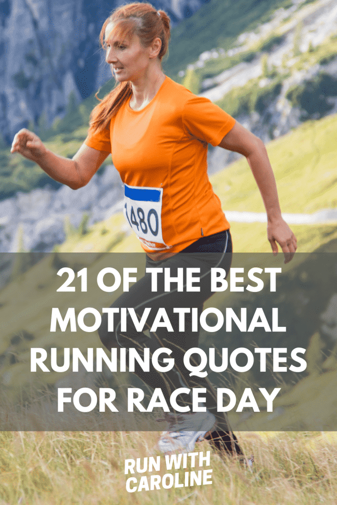 motivational running quotes for race day