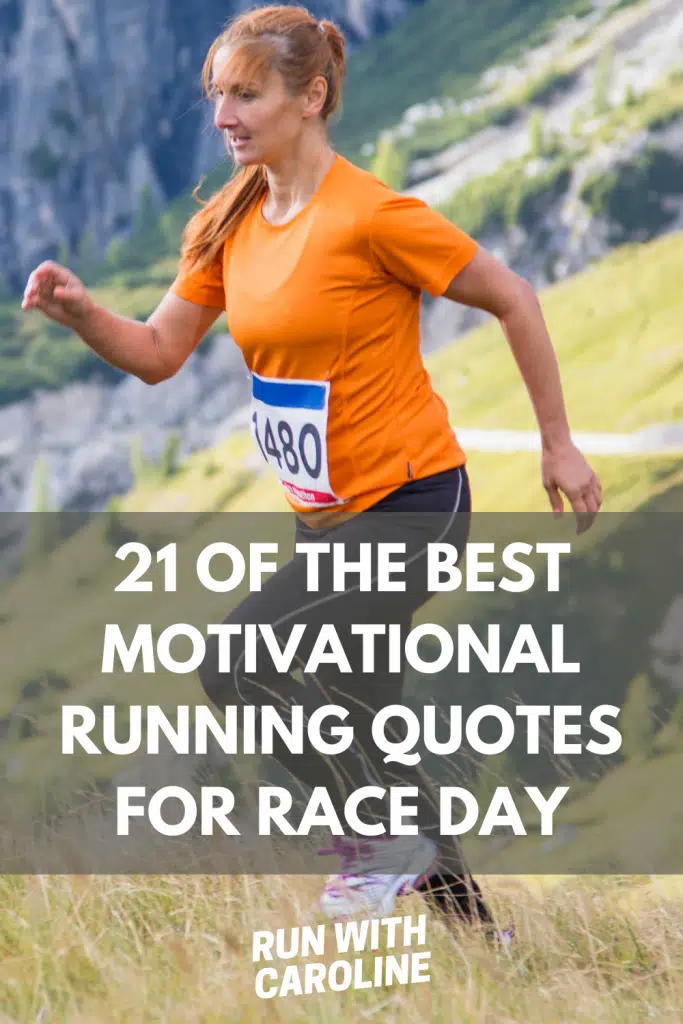 motivational running quotes for race day