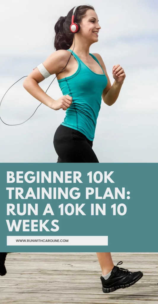 beginner 10k training plan