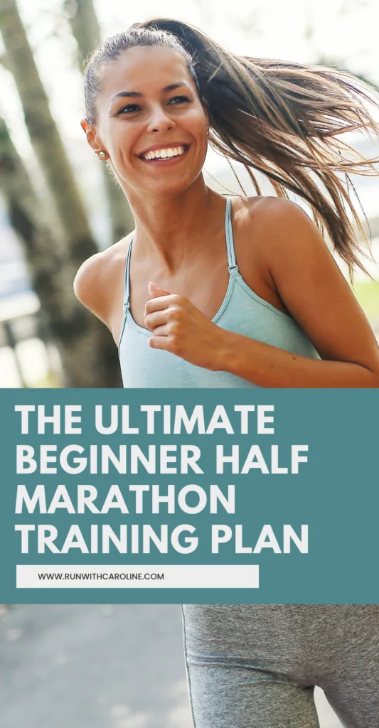 Half marathon training plan for beginners: Week by week plan + printable 1 half marathon training plan for beginners