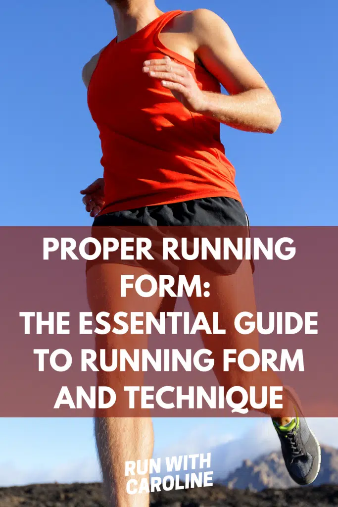 proper running form and technique