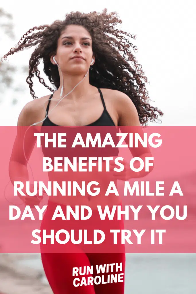 running a mile a day