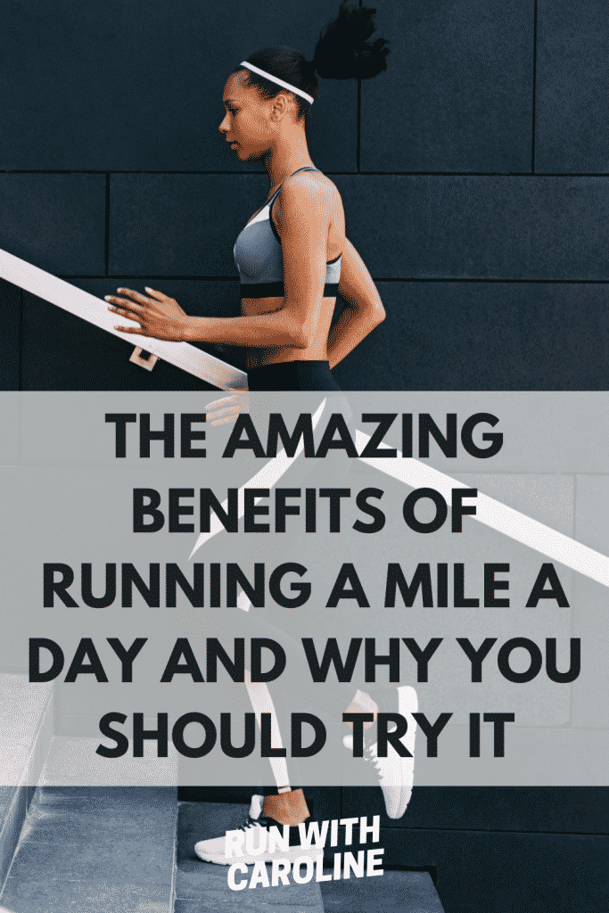 running a mile a day