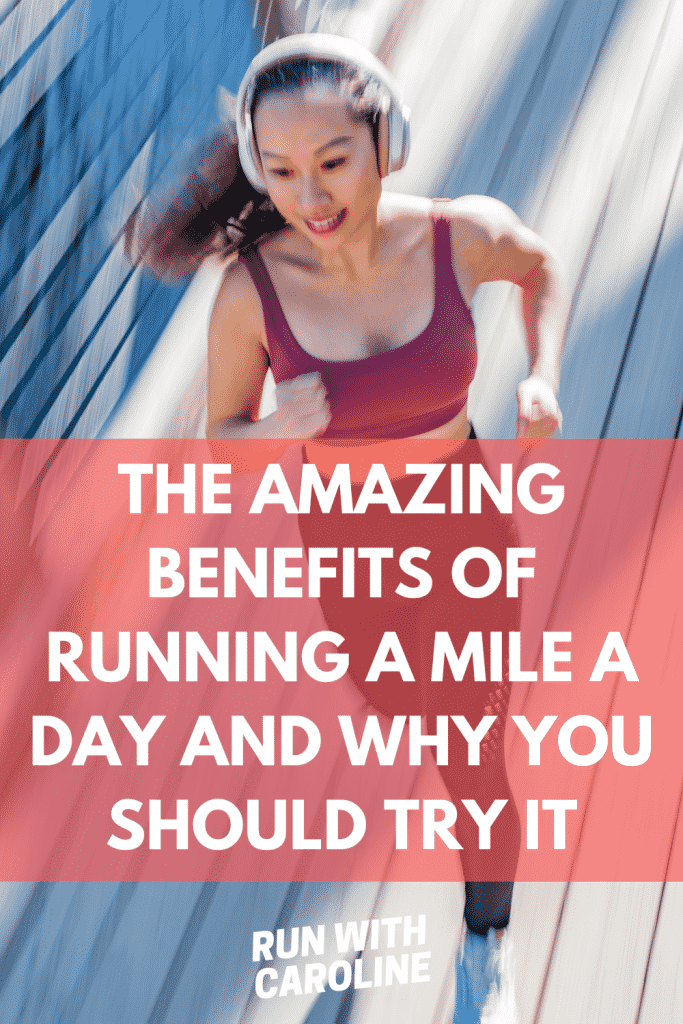 running a mile a day