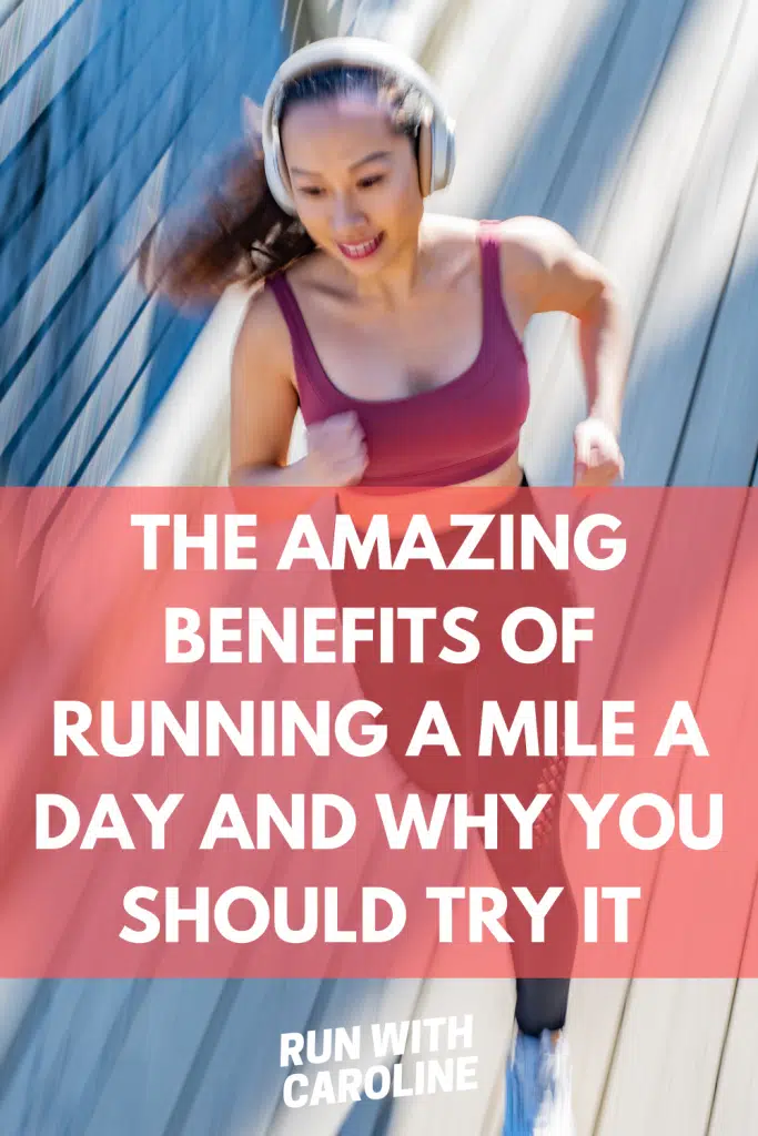 running a mile a day