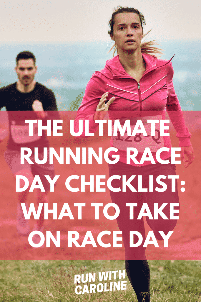 running race day checklist