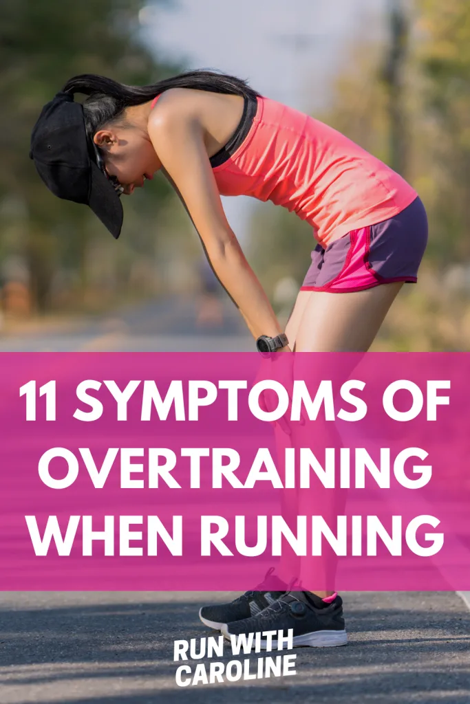 signs of overtraining when running
