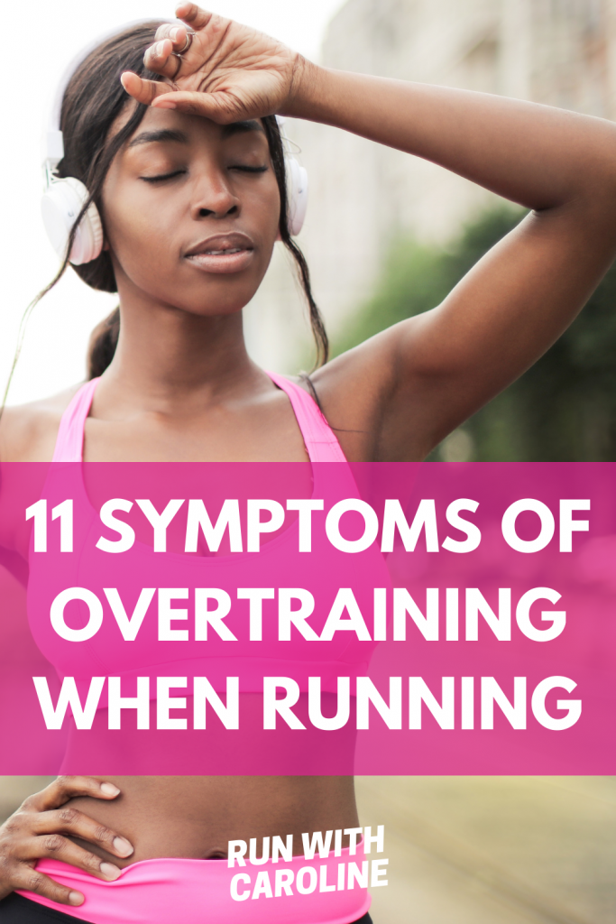 symptoms of overtraining when running