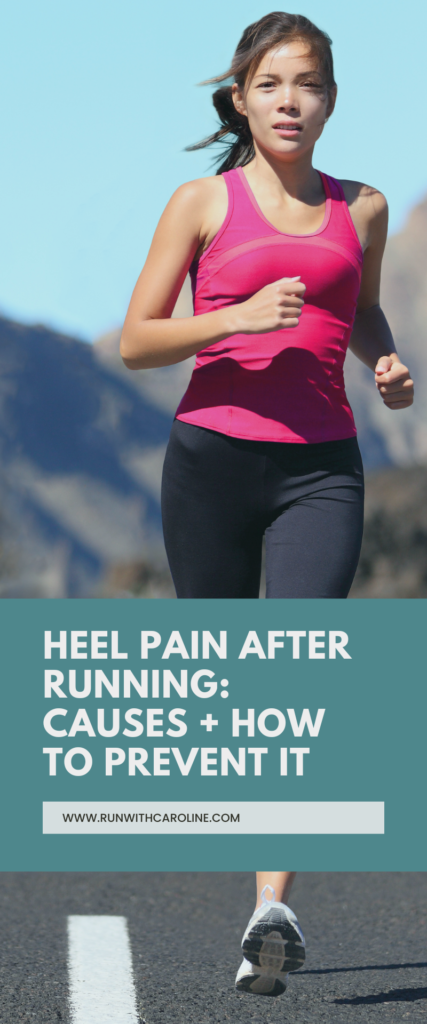 heel pain after running