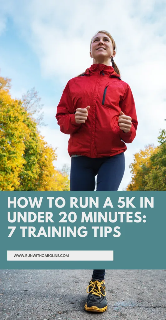 How to run a 5k in under 20 minutes 1 5k in under 20 minutes