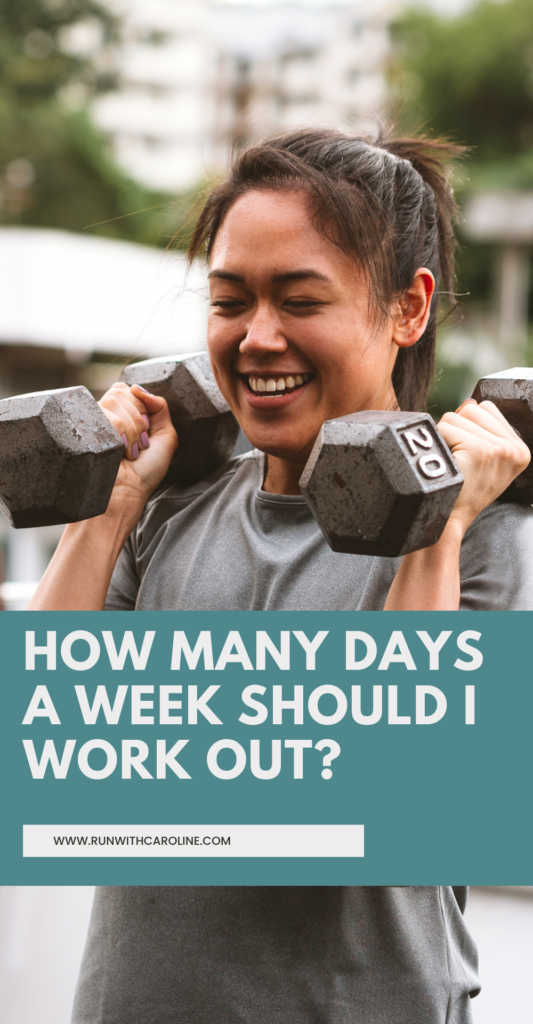 how many days a week should i work out