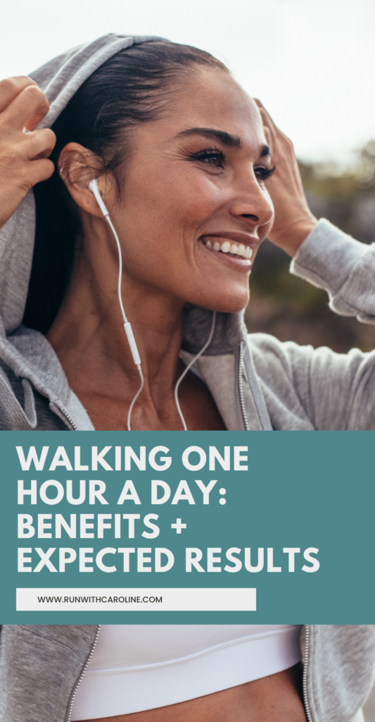 walking one hour a day