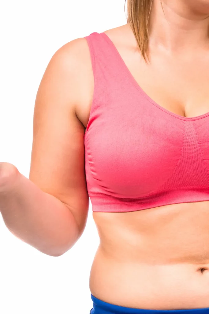 how to get rid of side boob fat