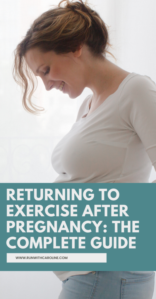 exercise after pregnancy