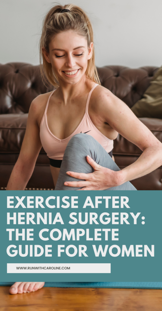 exercise after hernia surgery