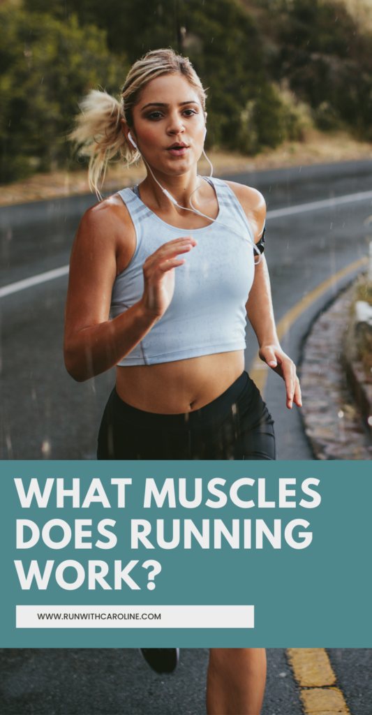 what muscles does running work