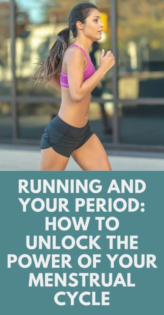 running and your period